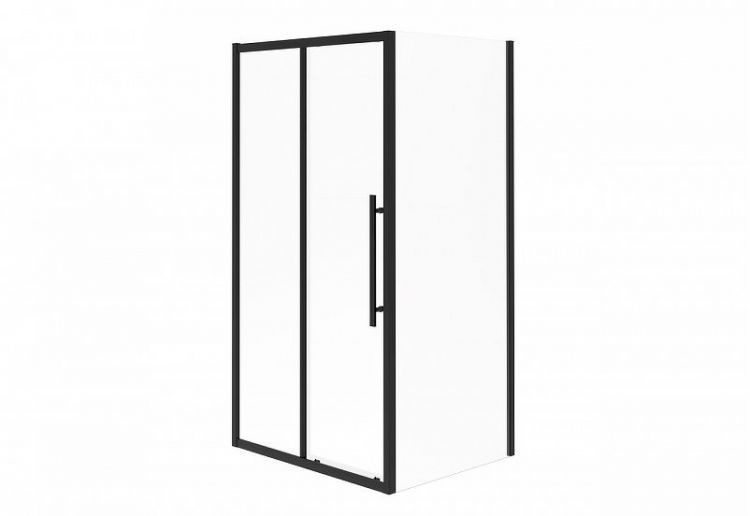 Душевой уголок Esbano Flex 110x90 ESOGF119PSB профиль Черный стекло прозрачное Душевой уголок Esbano Flex 110x90 ESOGF119PSB профиль Черный стекло прозрачное