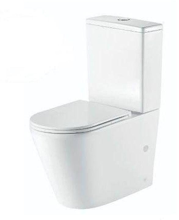 Унитаз компакт Nofer Nantes 23001 цвет Белый с бачком и сиденьем Микролифт