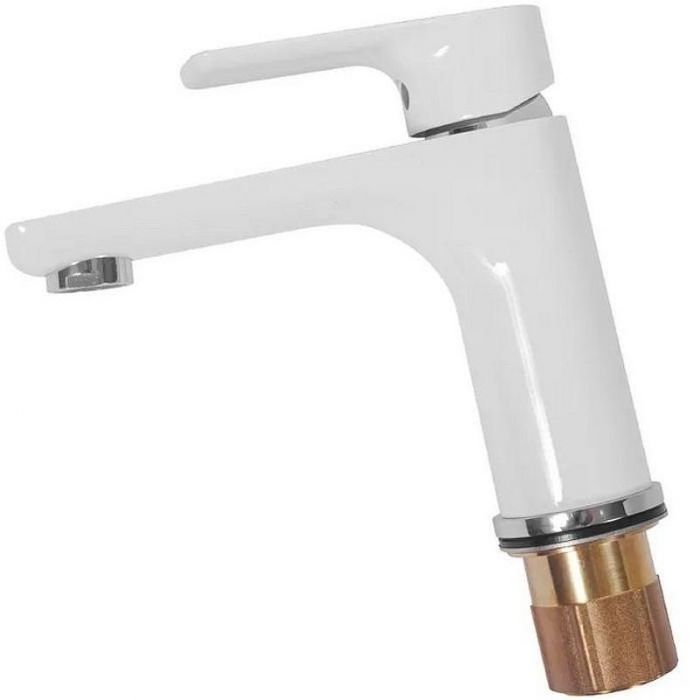 Комплект смесителей Hansberge H7099W Белый Хром