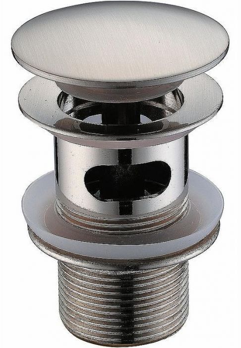 Донный клапан WasserKRAFT A073 click-clack Хром матовый