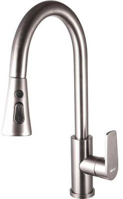 Смеситель для кухни Ekko E6001-21 цвет Темно-серый