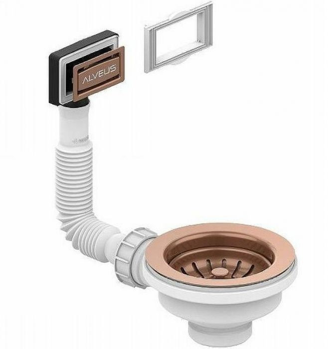 Выпуск для кухонной мойки Alveus 1144842 Медь