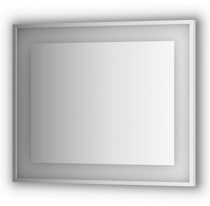Зеркало Evoform Ledside 75х90 Сталь