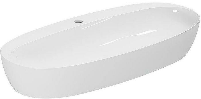 Раковина Azzurra Elegance Circle 90 ELLA090440CMBI/(ECI90M bi)*1 Белая