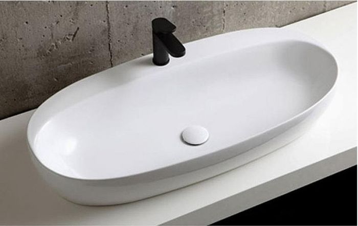 Раковина Azzurra Elegance Circle 90 ELLA090440CMBI/(ECI90M bi)*1 Белая