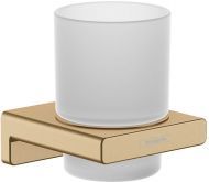 Hansgrohe AddStoris Стакан для зубных щеток, цвет: шлифованная бронза