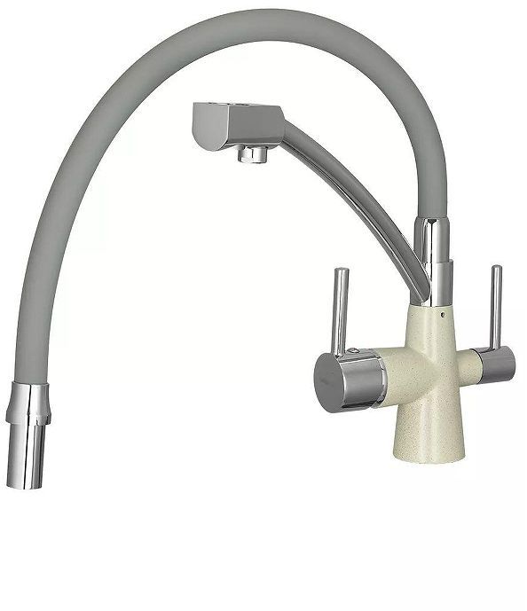 Смеситель для кухни Wisent W4855-20-9 цвет Бежевый