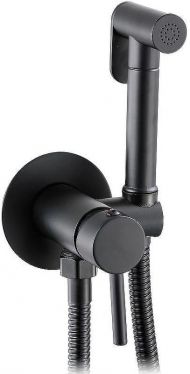 Гигиенический душ со смесителем Viko V-4956 Черный матовый Гигиенический душ со смесителем Viko V-4956 Черный матовый