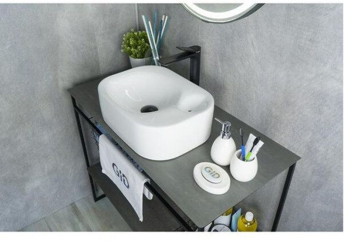 Раковина-чаша Gid Creativo N9266 47 51173 цвет Белый