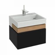 Тумба для раковины Terrace 60 см, цвет чёрный лак [EB1185-274]
