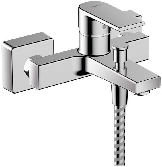 Hansgrohe Vernis Shap Смеситель для ванны, однорычажный, цвет: хром