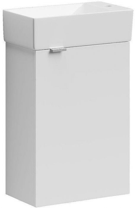Тумба под раковину Sancos Mini 37 R MN35WR подвесная Белый глянец