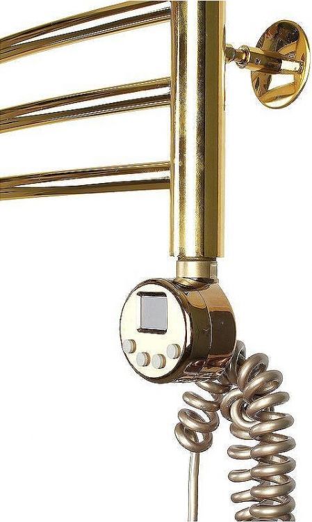 Электрический полотенцесушитель Domoterm Калипсо П5 500x500 ER Золото