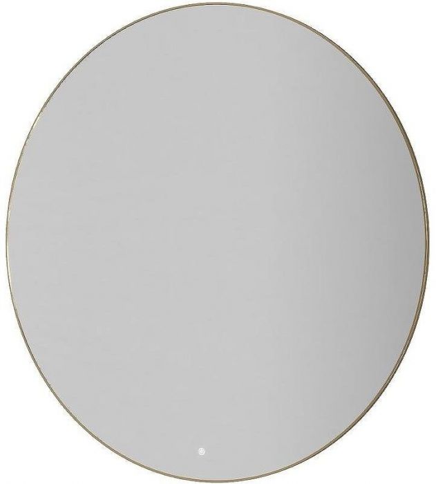 Зеркало Boheme Modern 120 545-120-G с подсветкой Золото с сенсорным выключателем и подогревом