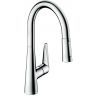 Hansgrohe Talis M51 Смеситель  для кухни на 1 отв, поворотный излив: 21.3см с вытяжным душем, 2jet, h:18.5см, цвет: хром