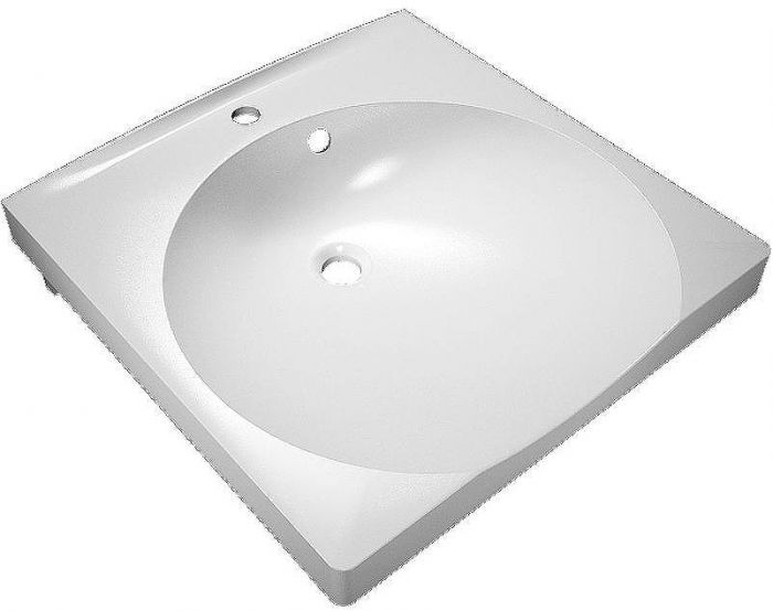 Раковина Florentina Виктория 60 10.200.00600.001 на стиральную машину Белая