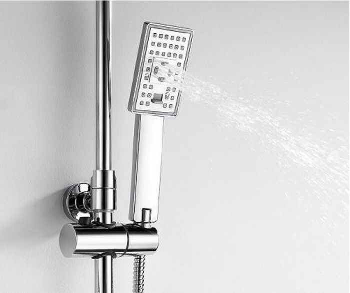 Душевая система WasserKRAFT Elbe A17702 Хром