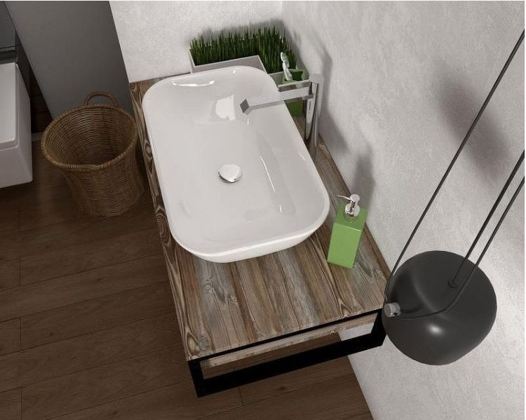 Тумба под раковину 1MarKa Grunge Loft 100П У85847 подвесная Дуб намибия Тумба под раковину 1MarKa Grunge Loft 100П У85847 подвесная Дуб намибия