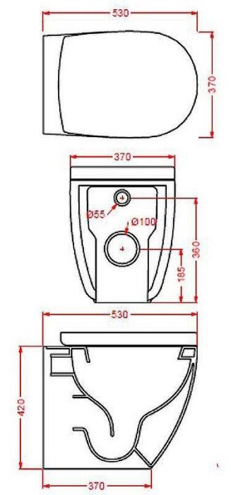 Биде Artceram FILE 2.0 FLB002 01 30 Белое