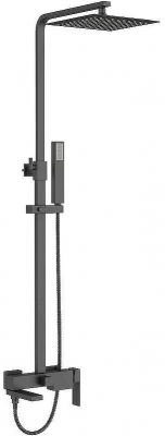 Душевая система Agger Great A2893344 Черная матовая