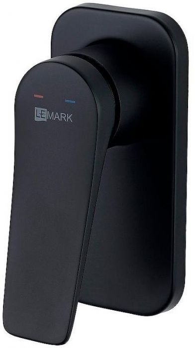 Смеситель для душа Lemark Bronx LM3723BL Черный матовый