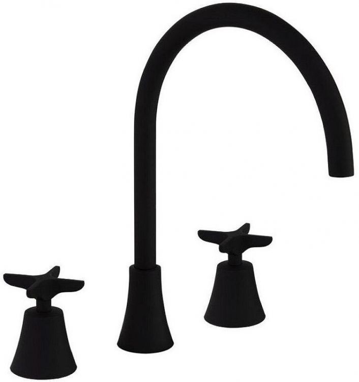 Смеситель для раковины Ramonsoler Adagio 914201NM Черный матовый Смеситель для раковины Ramonsoler Adagio 914201NM Черный матовый