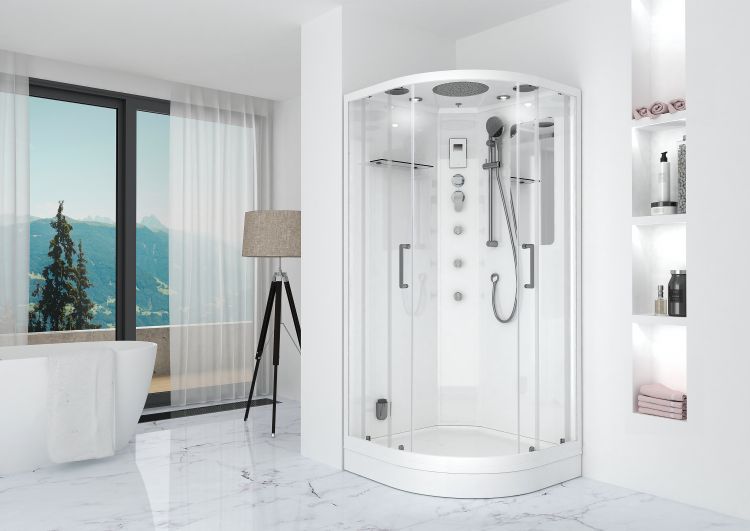 Душевая кабина TEUER Crystal D10-75 100х100