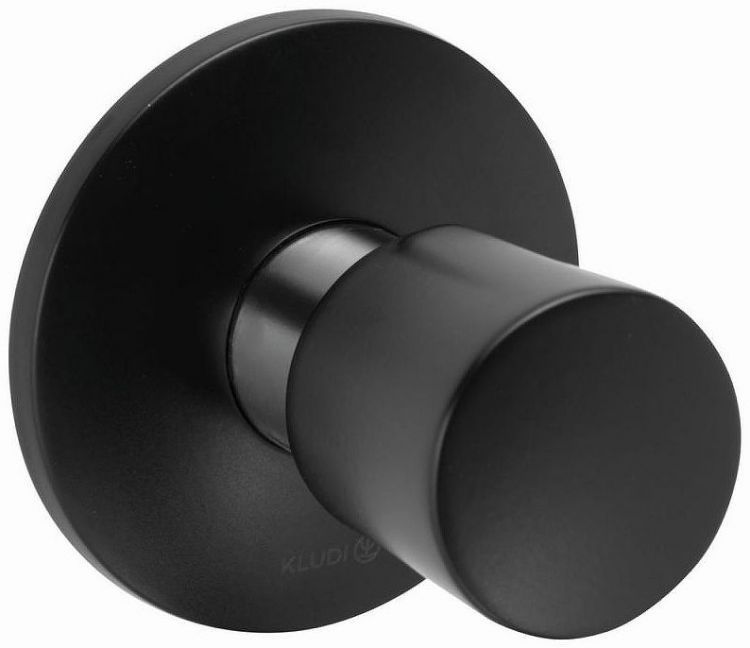 Запорный вентиль Kludi Balance 528158775 Черный Хром Запорный вентиль Kludi Balance 528158775 Черный Хром