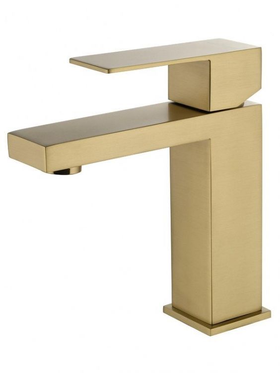 Смеситель для раковины Wonzon & Woghand WW-A40982-BG цвет Брашированное золото Смеситель для раковины Wonzon & Woghand WW-A40982-BG цвет Брашированное золото