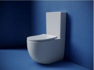 Унитаз CERAMICANOVA Metropol напольный пристенный смыв Торнадо белый