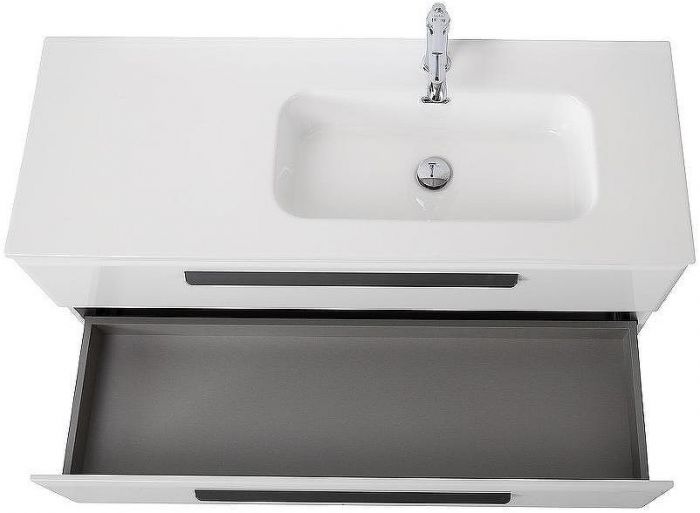 Тумба под раковину Cezares Eco-Cer-N 120 R ECO-CER-N-1200-2C-SO-BL-R подвесная Bianco Lucido без ручек