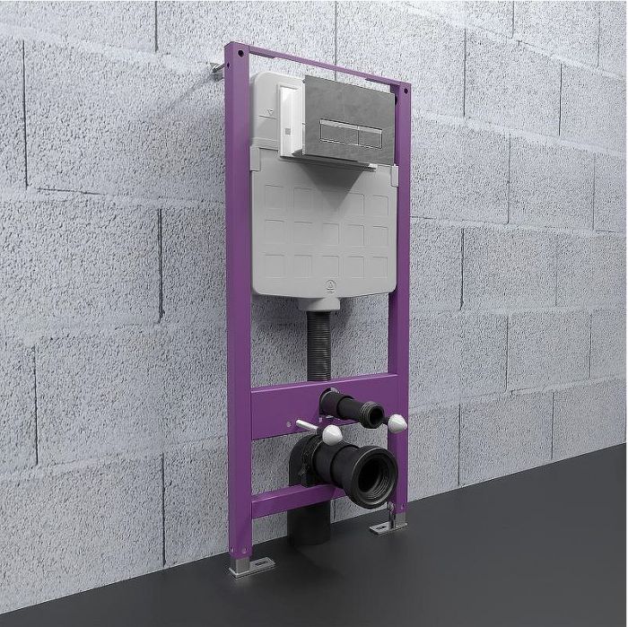 Клавиша смыва Triton Pro EVO/C Щ0000065109 Хром