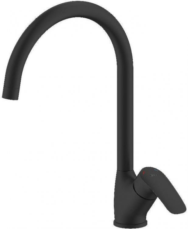 Смеситель для кухни Milardo Rora RORBL0JM05 Черный матовый Смеситель для кухни Milardo Rora RORBL0JM05 Черный матовый