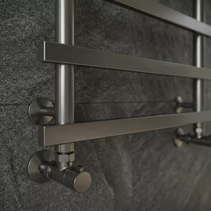 Полотенцесушитель электрический Secado Понтида 1 К 120x40x50 графит