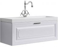 Тумба под раковину Aqwella 5 Stars Империя 100 Emp.01.10/W подвесная Белая