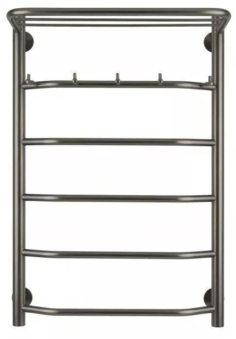 Полотенцесушитель водяной Secado Агата 1 КСП 80x60 графит
