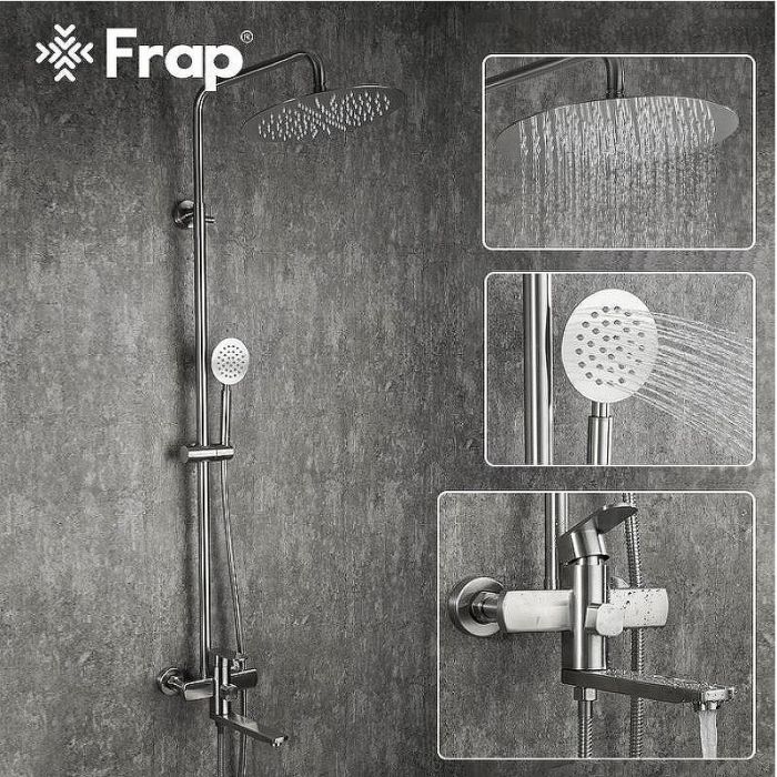 Душевая система Frap H805 F24805 Нержавеющая сталь