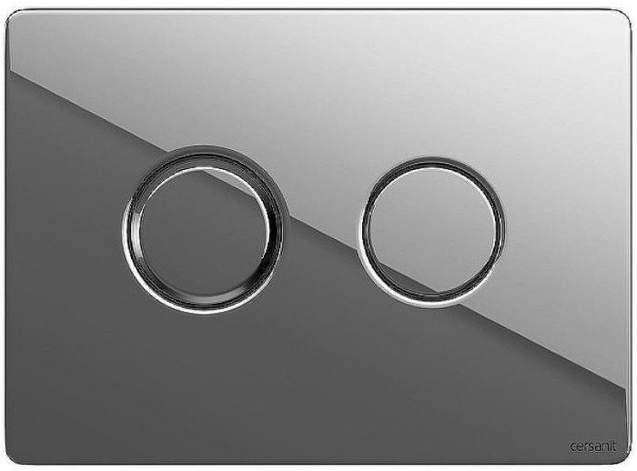 Клавиша смыва Cersanit Accento Circle P-BU-ACN-CIR/Cg Хром