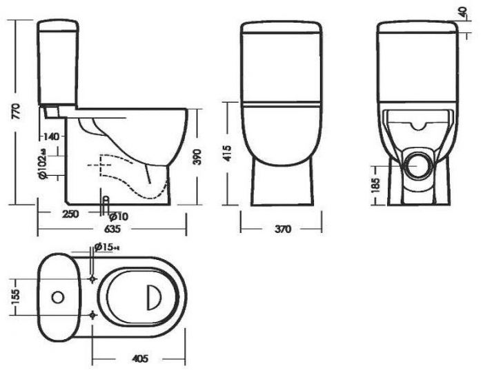Унитаз Sanita Luxe Art Luxe SL DM WC.CC/Art/2-DM/WHT.G/S1 Белый с бачком и сиденьем Микролифт