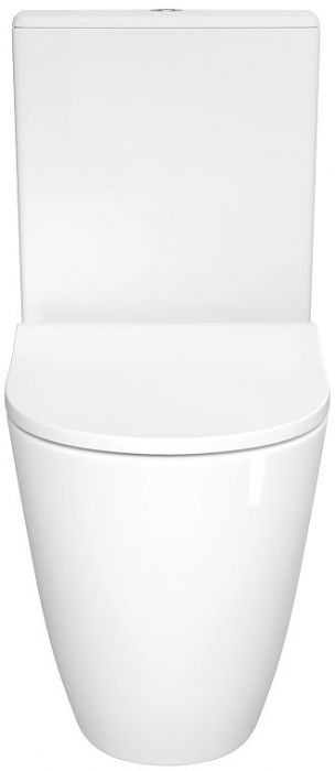 Унитаз компакт Vitra Sento Rim-ex open back 9830B003-7204 с бачком и сиденьем Микролифт