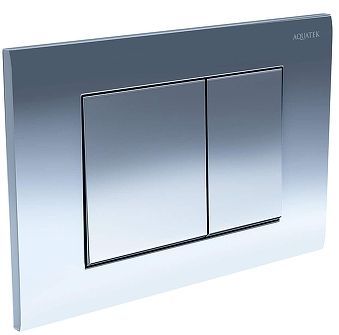 Клавиша смыва Aquatek PNS-0000002 цвет Хром глянцевый