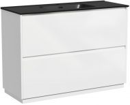 Тумба напольная под раковину SANCOS Libra Floor, белый глянец 1190х450х840 мм, LB120F-1W