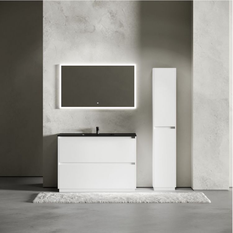 Тумба напольная под раковину SANCOS Libra Floor, белый глянец 1190х450х840 мм, LB120F-1W