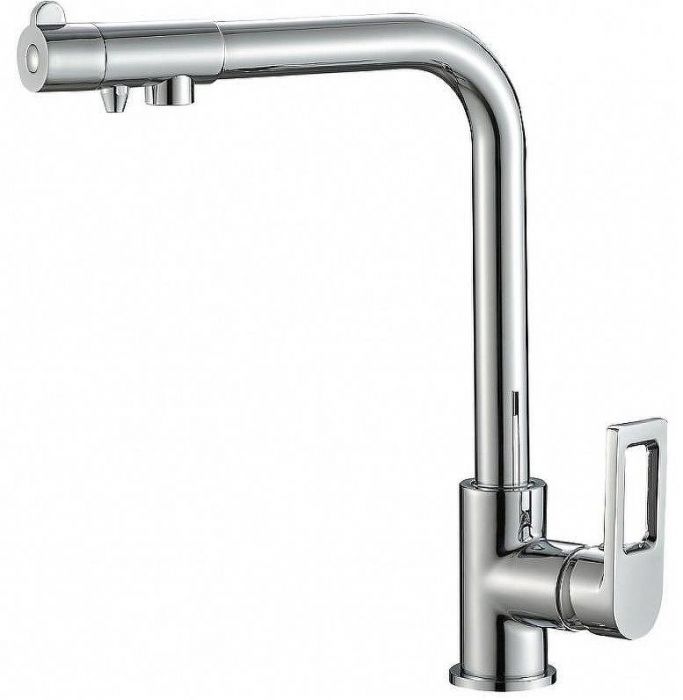 Смеситель для кухни ZorG Steel Hammer SH572CR Хром