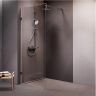 Душевая перегородка AM.PM X-Joy 80 W94UWI-80-F1-MTE профиль Хром матовый стекло прозрачное Душевая перегородка AM.PM X-Joy 80 W94UWI-80-F1-MTE профиль Хром матовый стекло прозрачное