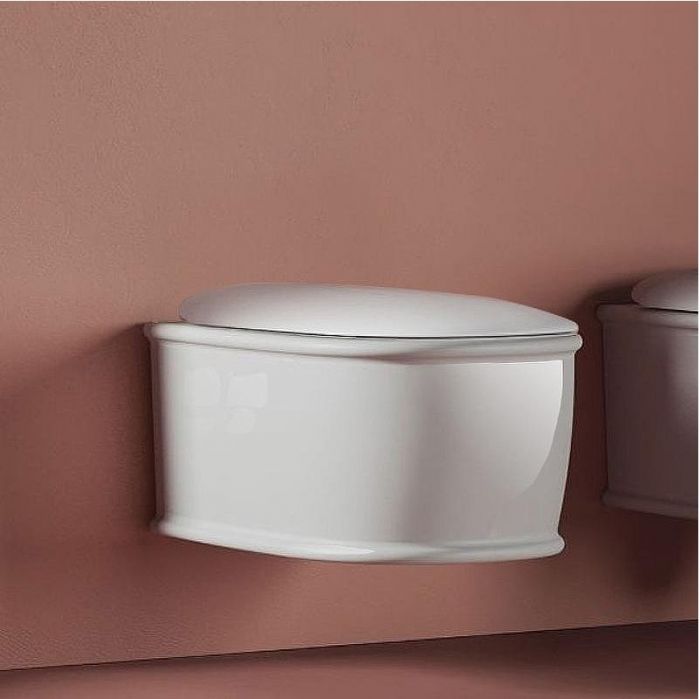 Унитаз Artceram Atelier ATV001 01 00 подвесной Белый без сиденья