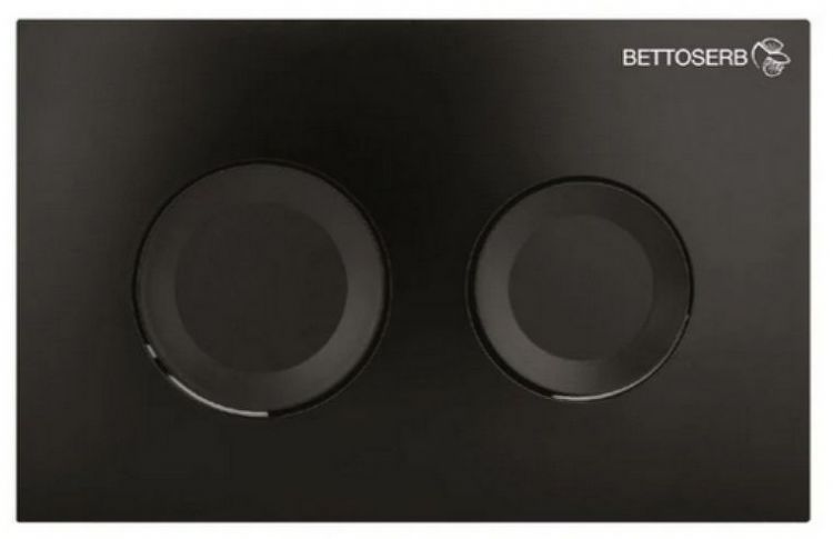 Инсталляция Bettoserb Sava Slim Superior SES40006467 для унитаза с клавишей смыва цвет Черный матовый Инсталляция Bettoserb Sava Slim Superior SES40006467 для унитаза с клавишей смыва цвет Черный матовый