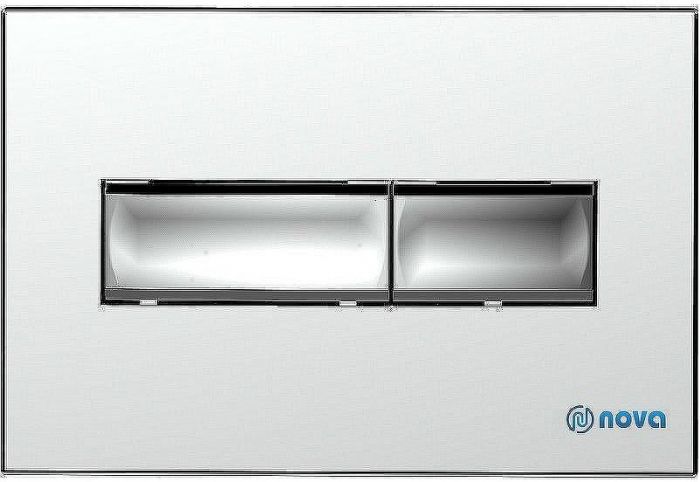 Клавиша смыва Nova NV7322 Хром глянцевый