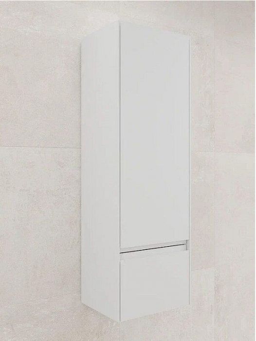 Шкаф пенал Style Line Лима 36 ЛС-00002346 подвесной цвет Белый матовый