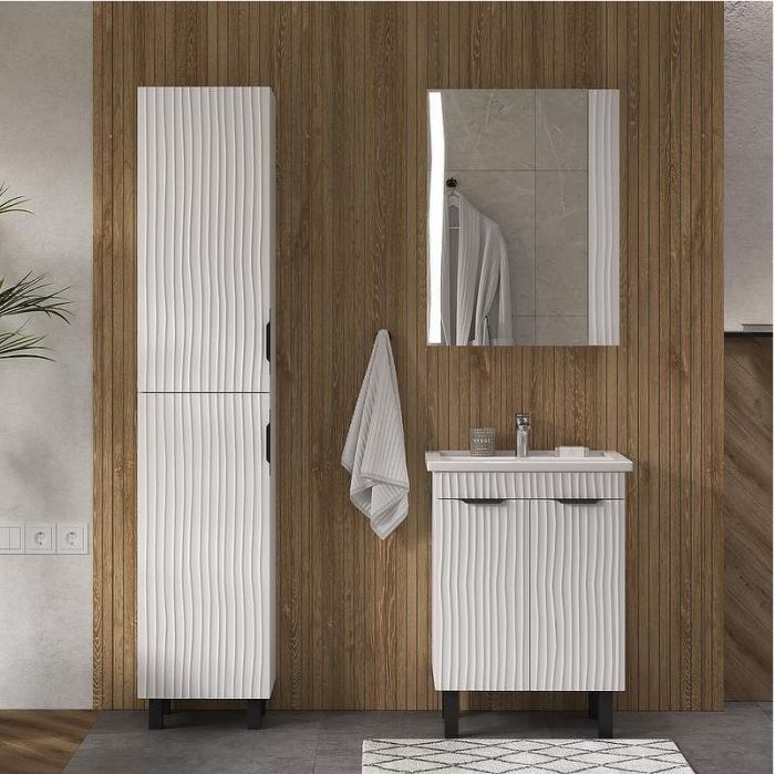 Тумба под раковину Volna Lotty 60 tnLOTTY60.2D-04 цвет Белый